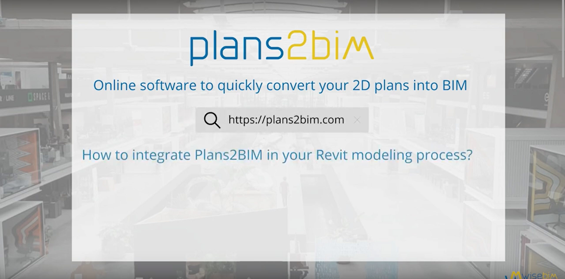 How to integrate Plans2BIM in your Revit modeling process