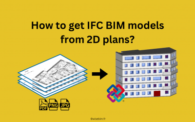 How to get IFC BIM models from 2D plans?