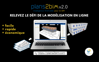 Relevez le défi de la modélisation avec Plans2BIM 2.0 : un outil en ligne conçu pour tous